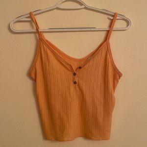 Orange tank top